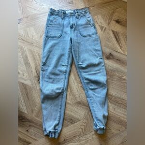 Light Blue Vervet Jogger Pants